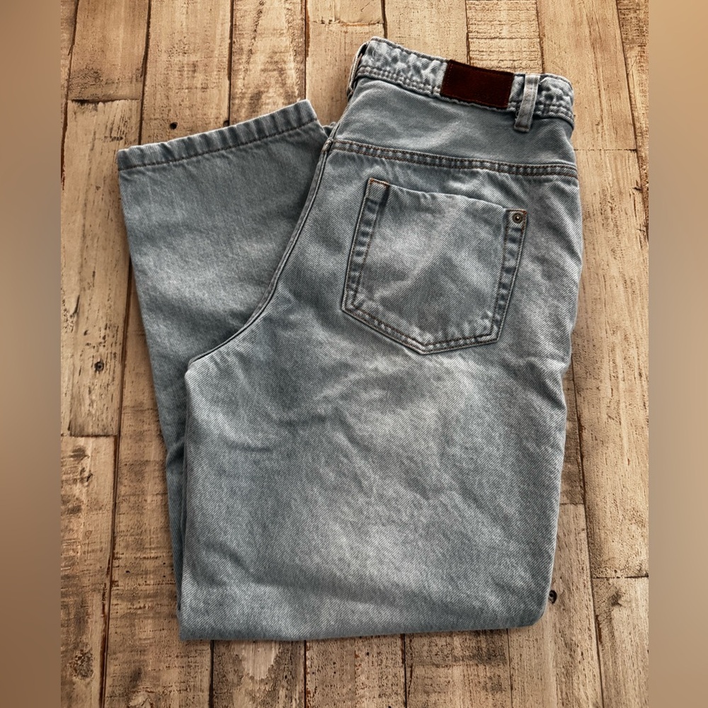 Roxy Women's Light Blue Straight Leg Jeans
